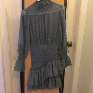 Fashion Nova brand, size small in women. Color blue.